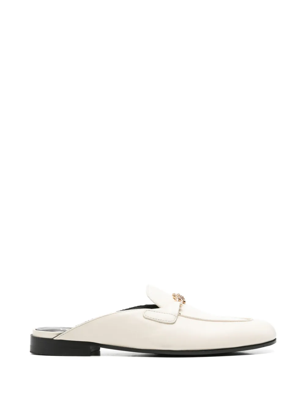 Versace Pre-Owned mocassins Medusa à détail de chaîne - Tons neutres