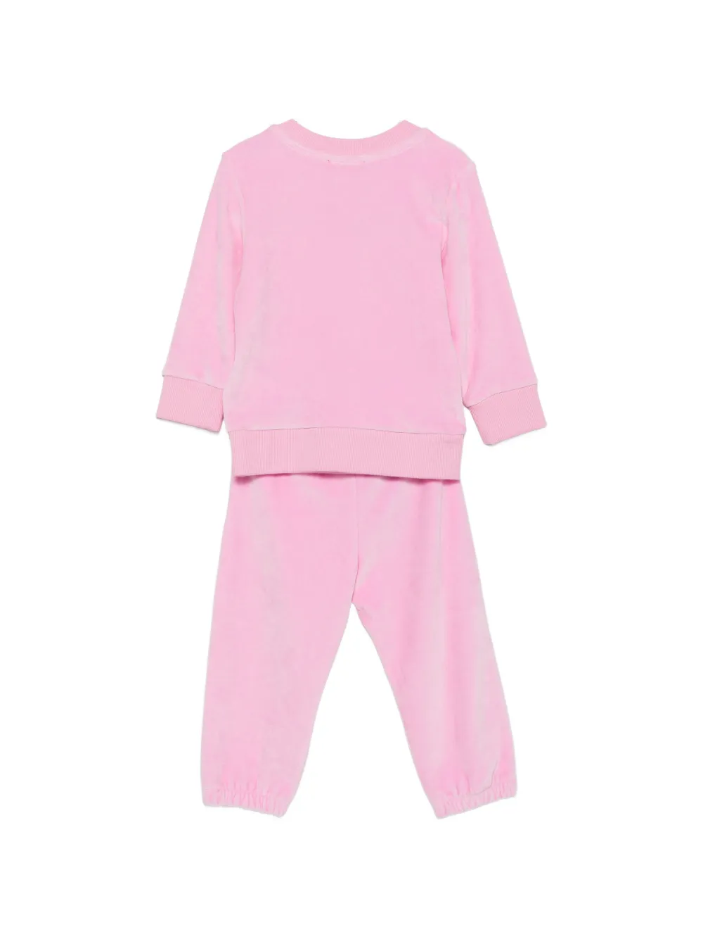Diesel Kids Trainingspak met geborduurd logo Roze