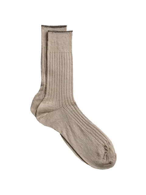 yahae ribbed-knit socks
