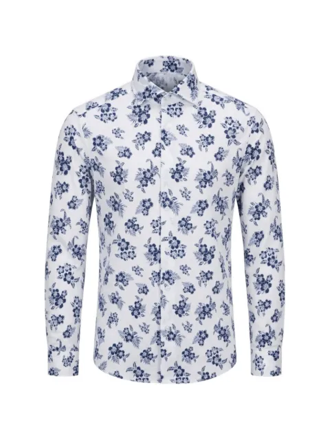 Sonrisa floral-print long-sleeve shirt