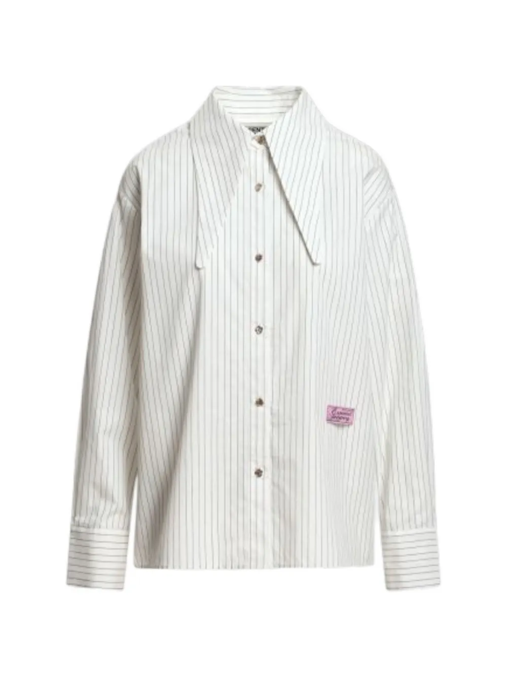 Essentiel Antwerp pinstripe-pattern pointed-collar shirt
