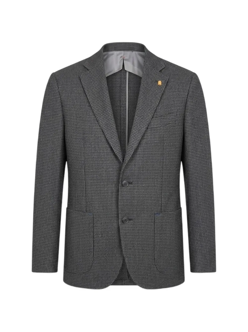 Sartoria Latorre houndstooth-pattern single-breasted blazer - Grau