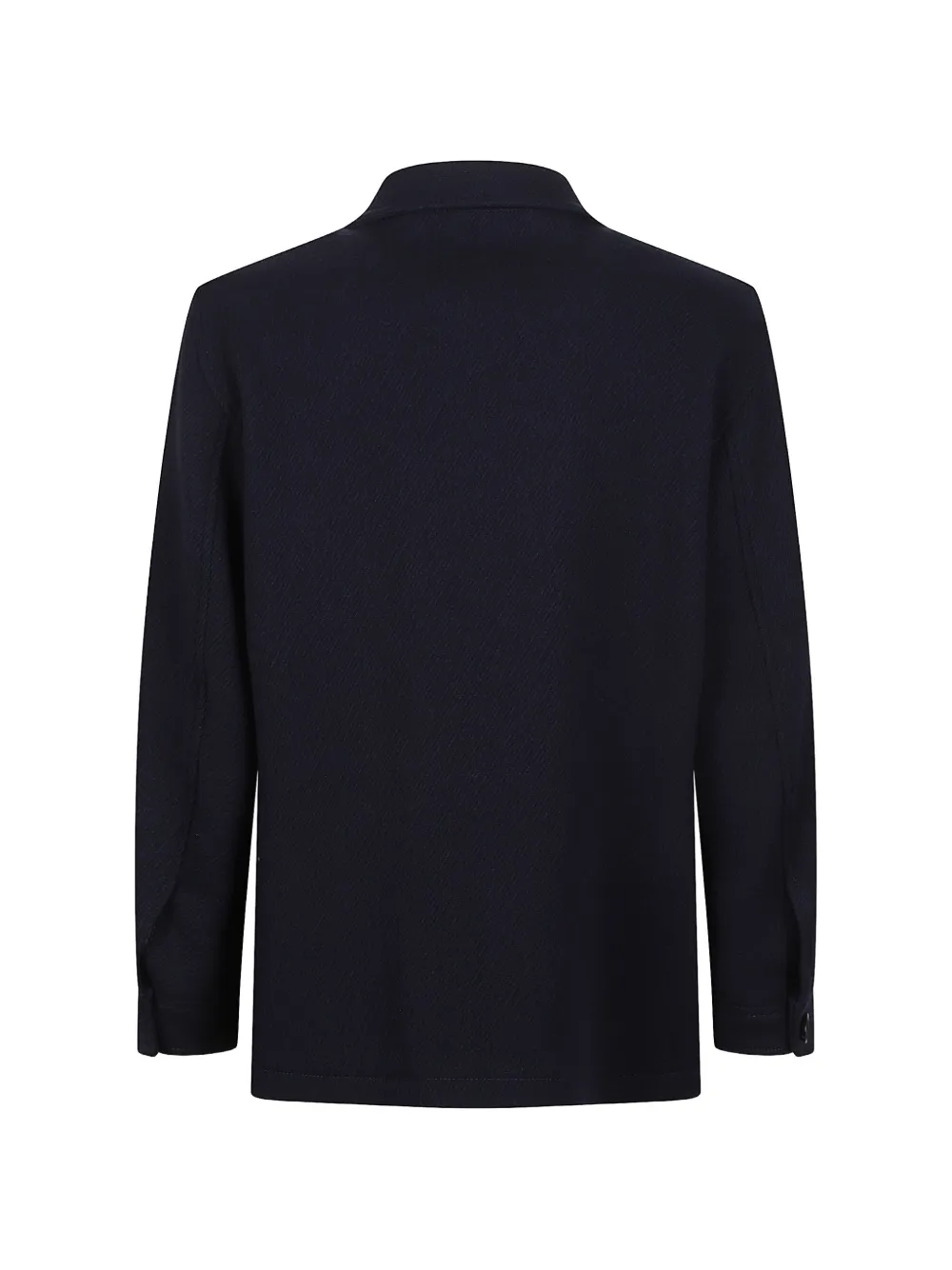 Tagliatore Milton wollen shirtjack Blauw