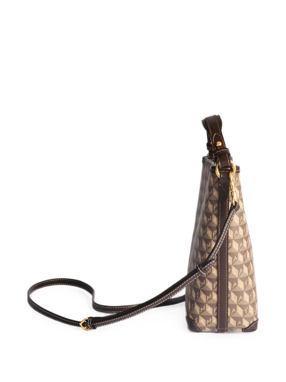 Anya Hindmarch I Am A Plastic Bag bucket-tas Bruin