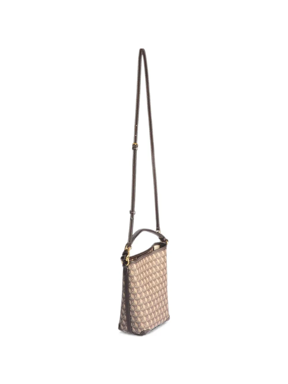 Anya Hindmarch I Am A Plastic Bag bucket-tas Bruin