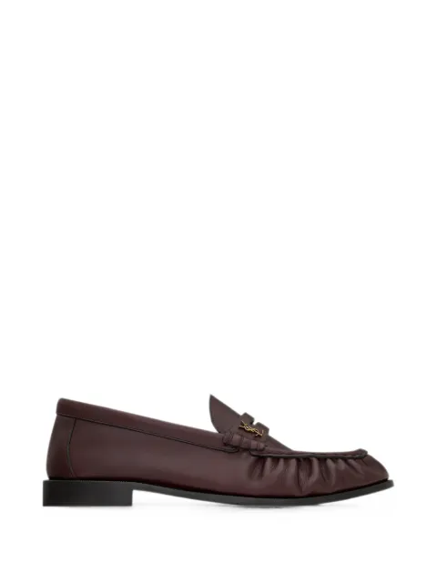 Saint Laurent le loafers supple in smooth leather