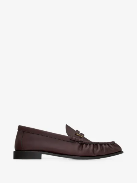 Saint Laurent le loafers supple in smooth leather