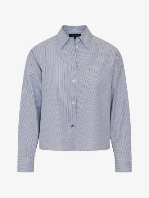PATRICK ASSARAF stripe-print boxy shirt