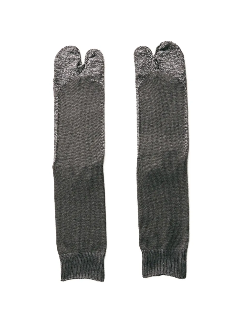 yahae Tabi organic-cotton socks - Grau