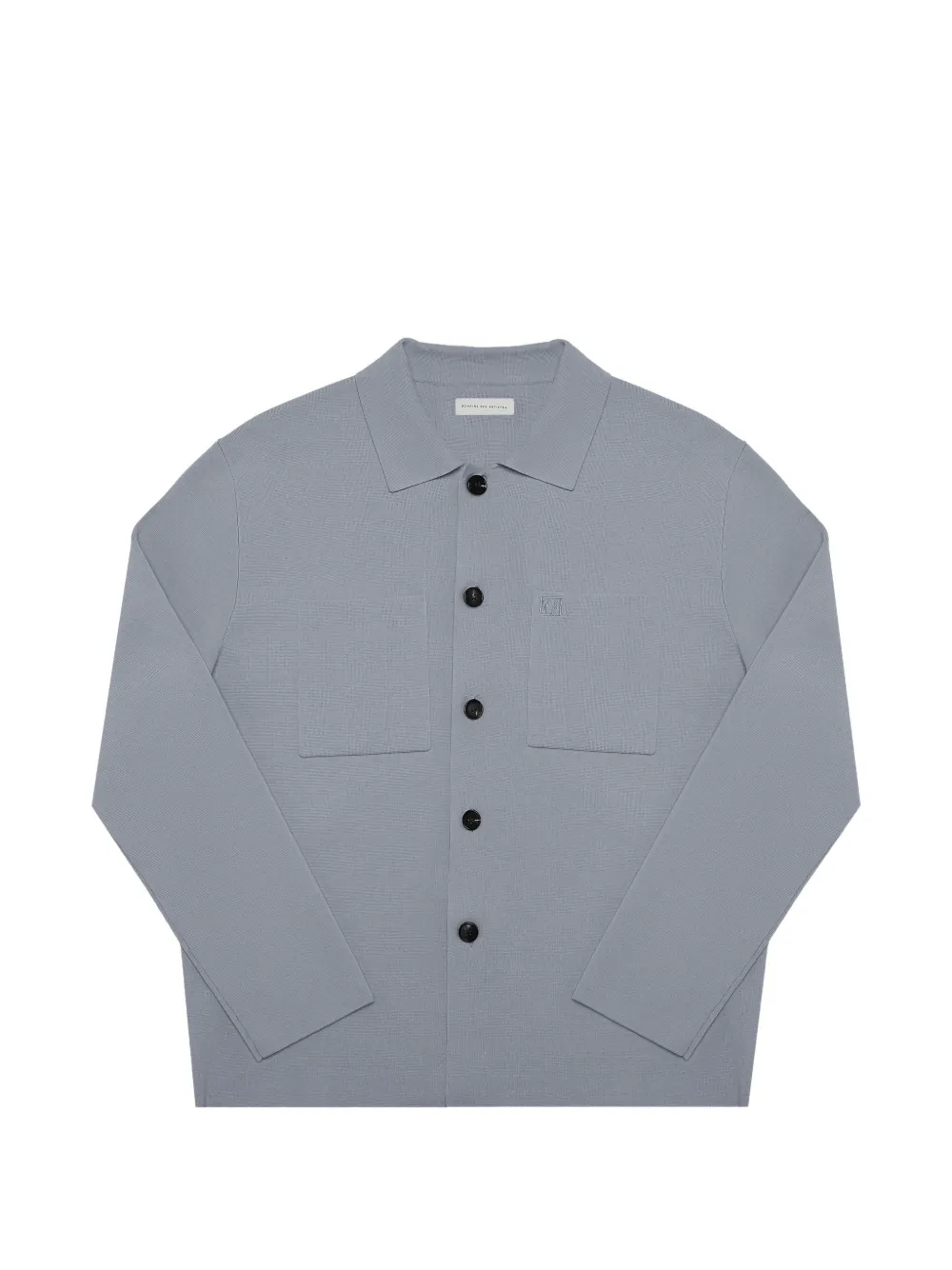 Domaine Des Artistes Giacca-camicia con applicazione - Grigio