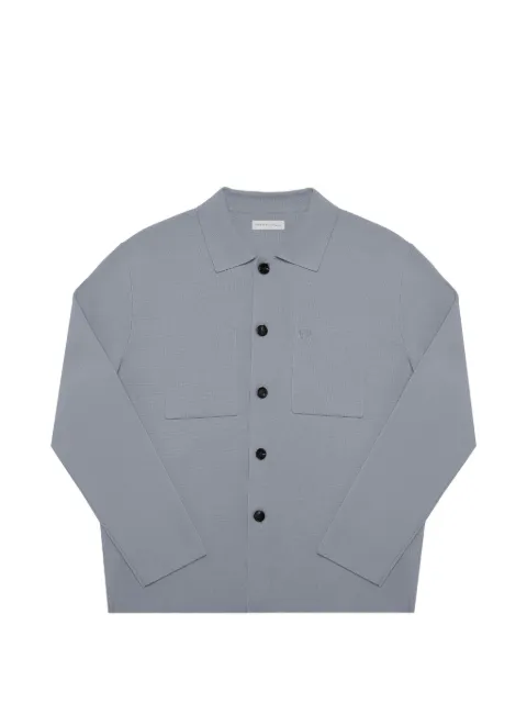 Domaine Des Artistes knitted patch-pocket shirt jacket