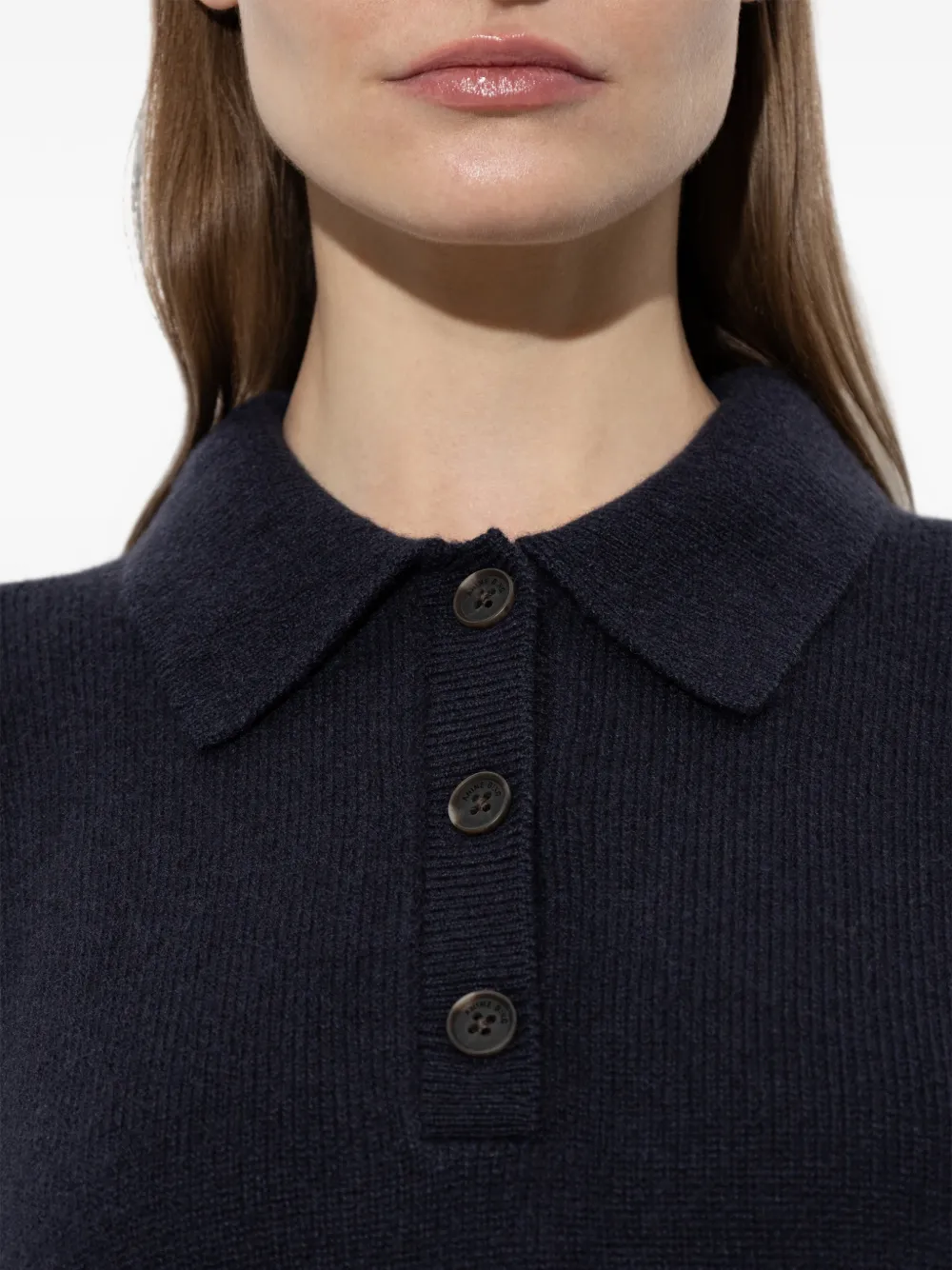 ANINE BING Lee trui met polokraag Blauw