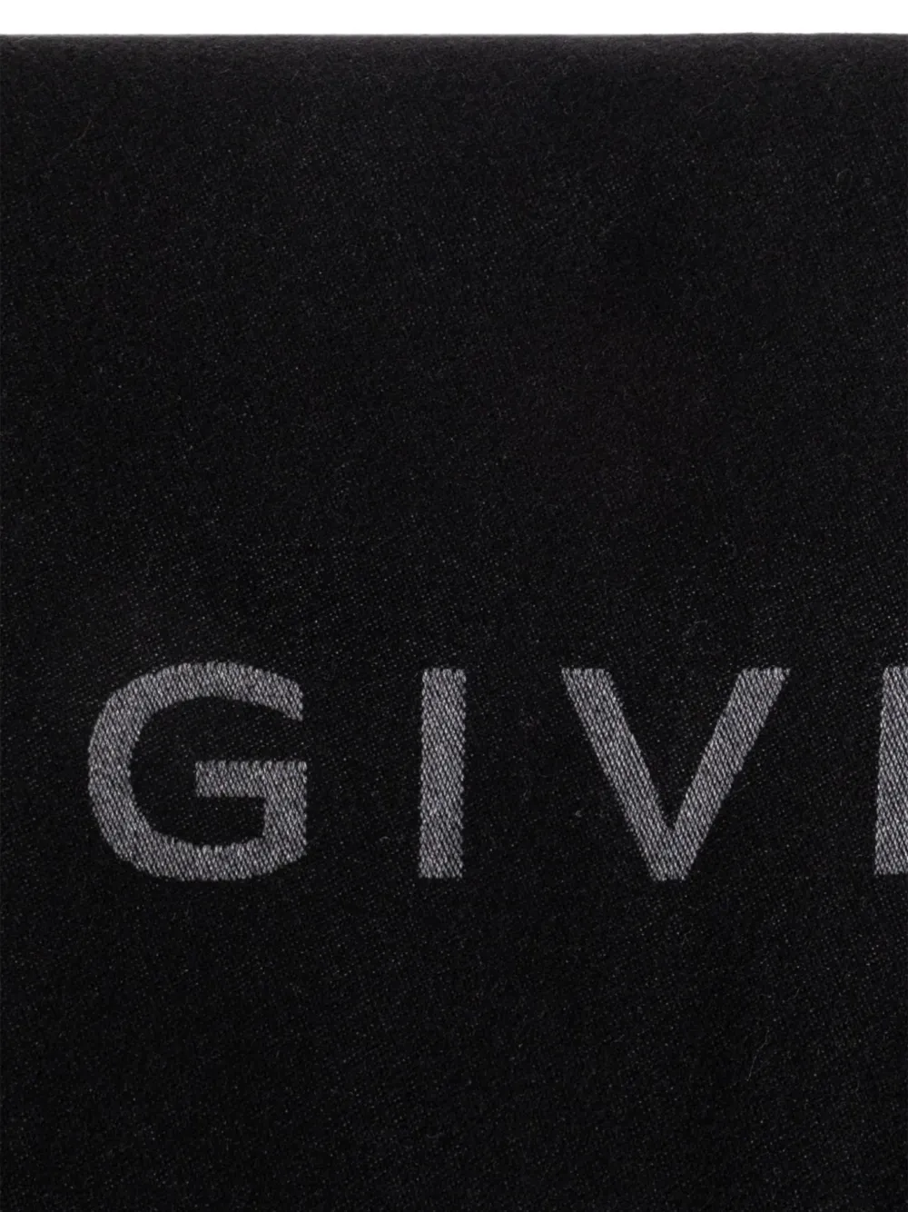 Givenchy Sjaal met logoprint Zwart