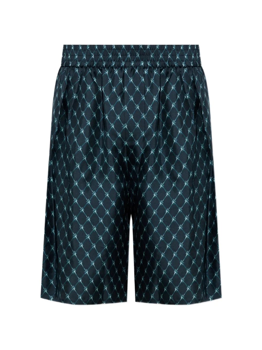 Balmain silk shorts - Blau