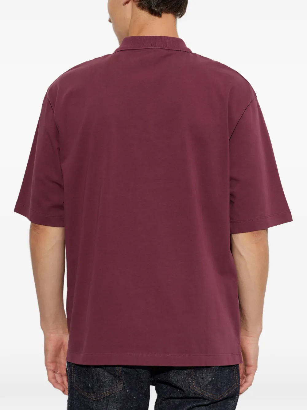 DSQUARED2 Poloshirt met geborduurd logo Rood