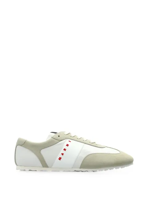 Marni logo-print panelled sneakers