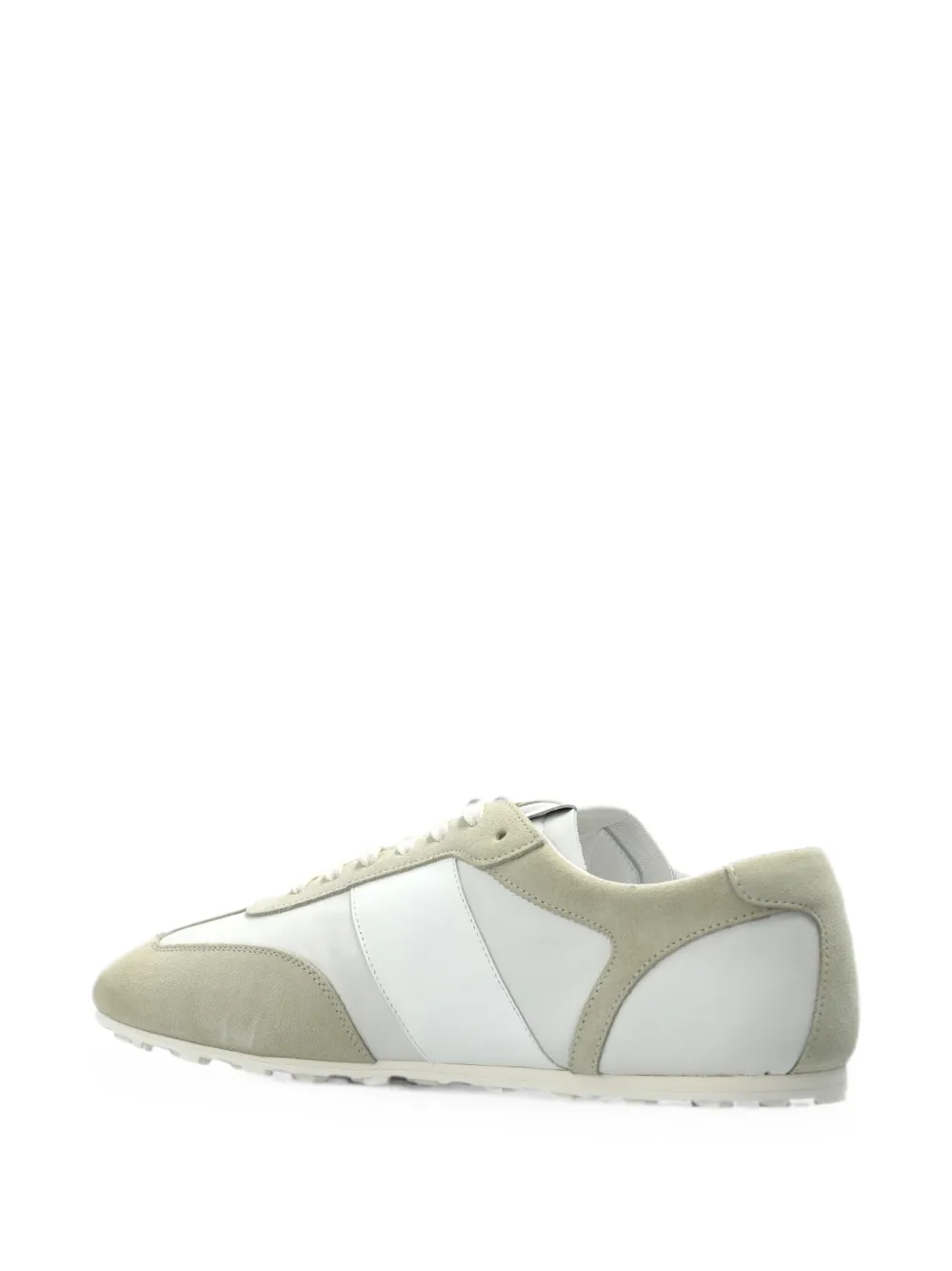 Marni logo-print panelled sneakers Wit