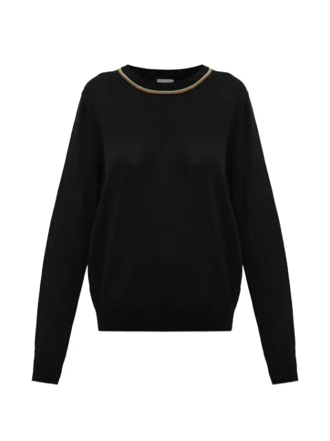 Paul Smith artist stripe crew-neck sweater