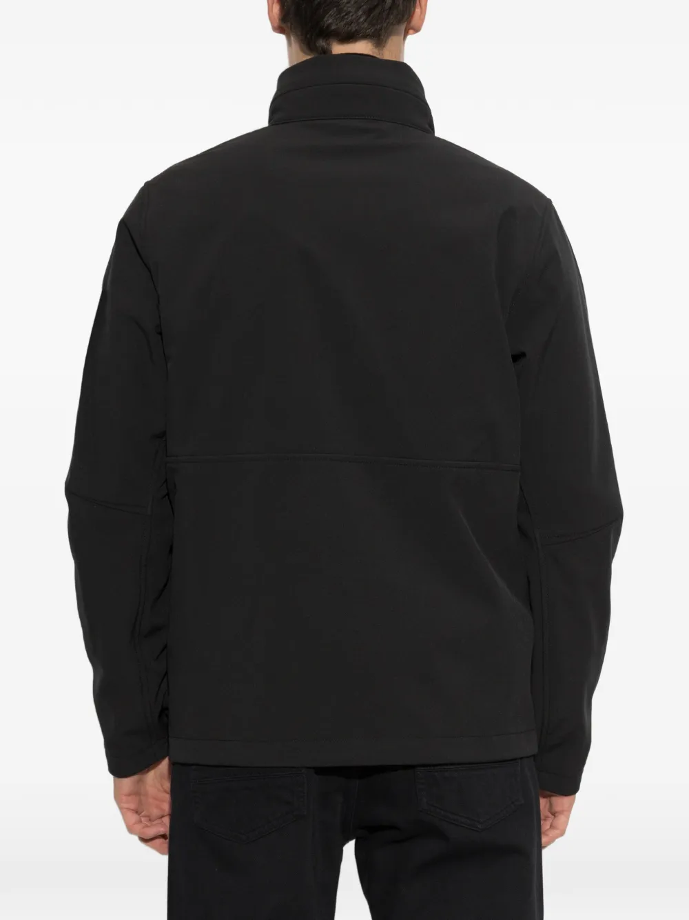 Stone Island Jack met capuchon Zwart