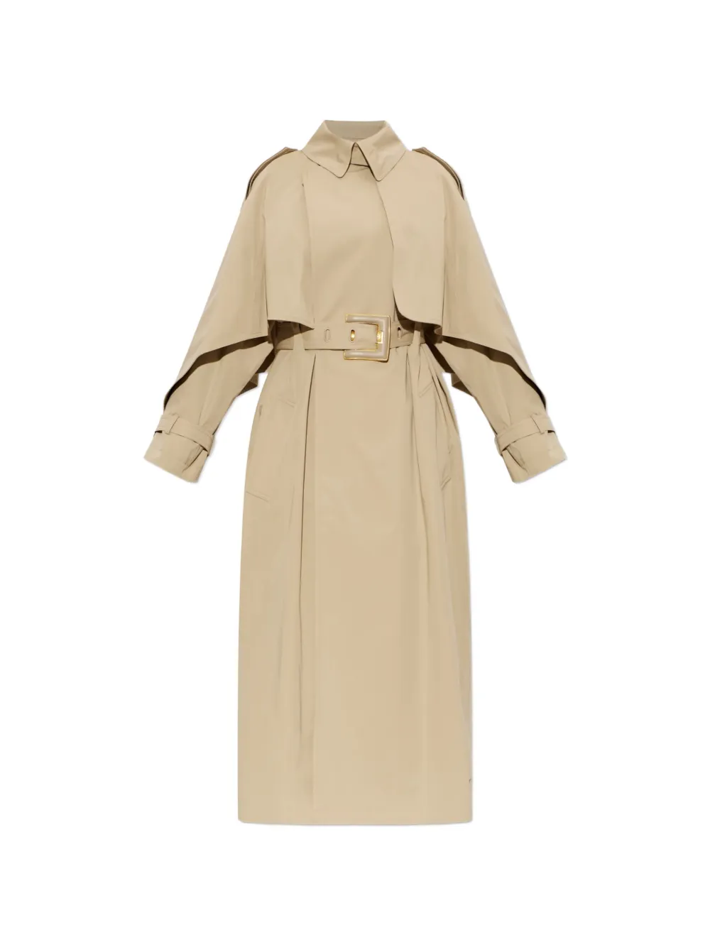Balmain trench coat with belt - Toni neutri