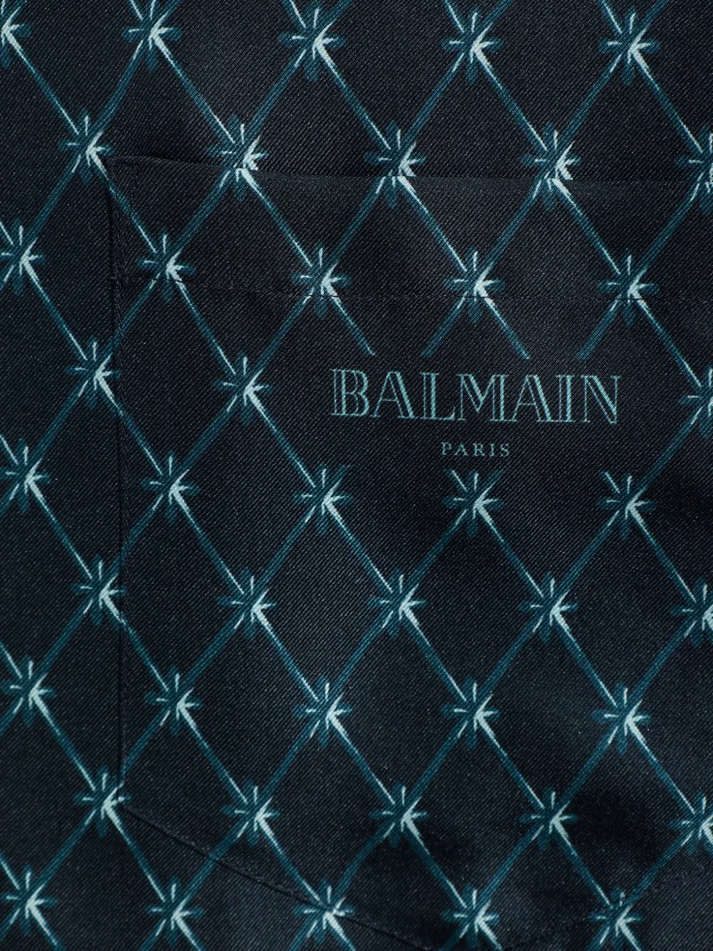 Balmain Zijden overhemd Blauw