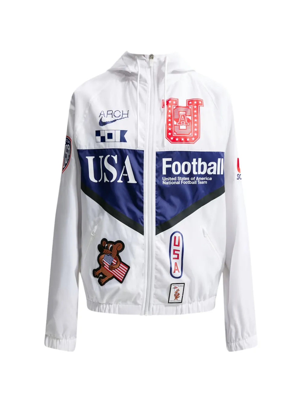 Nike x V.A.A. x USA Anthem Jacke - Weiß