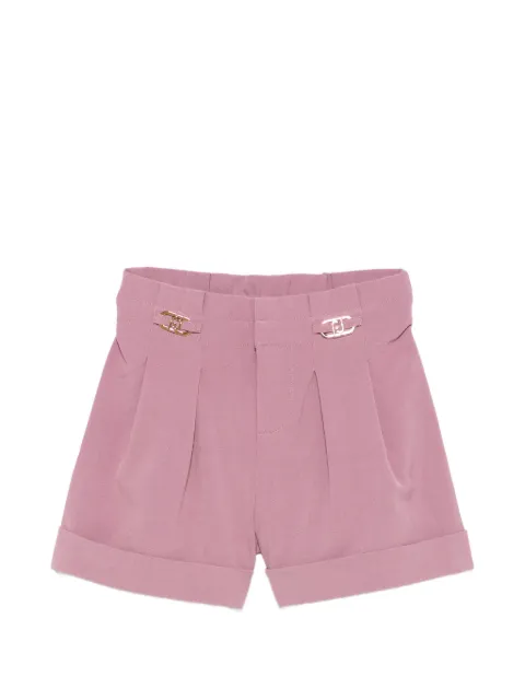 Liu Jo Kids logo-plaque shorts