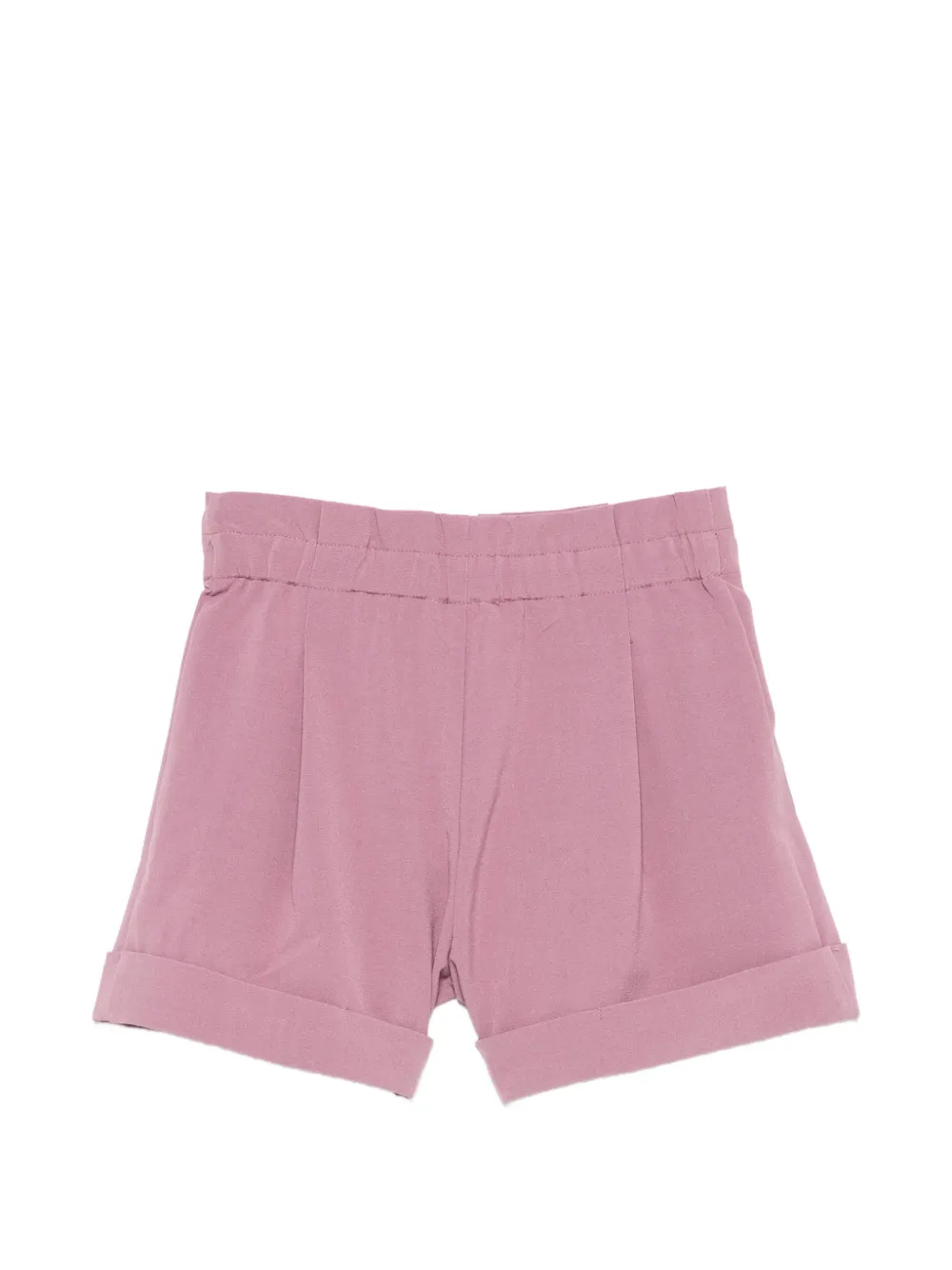 Liu Jo Kids Shorts met logoplakkaat Roze