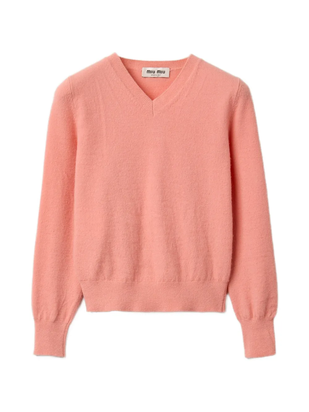 Miu Miu V-neck wool cardigan - Rosa