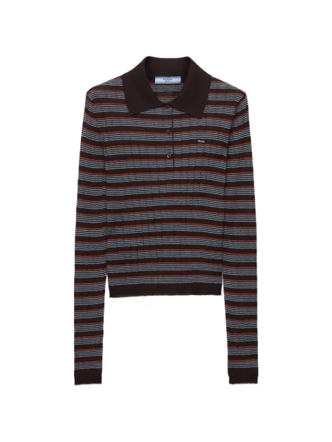 Prada polo a rayas