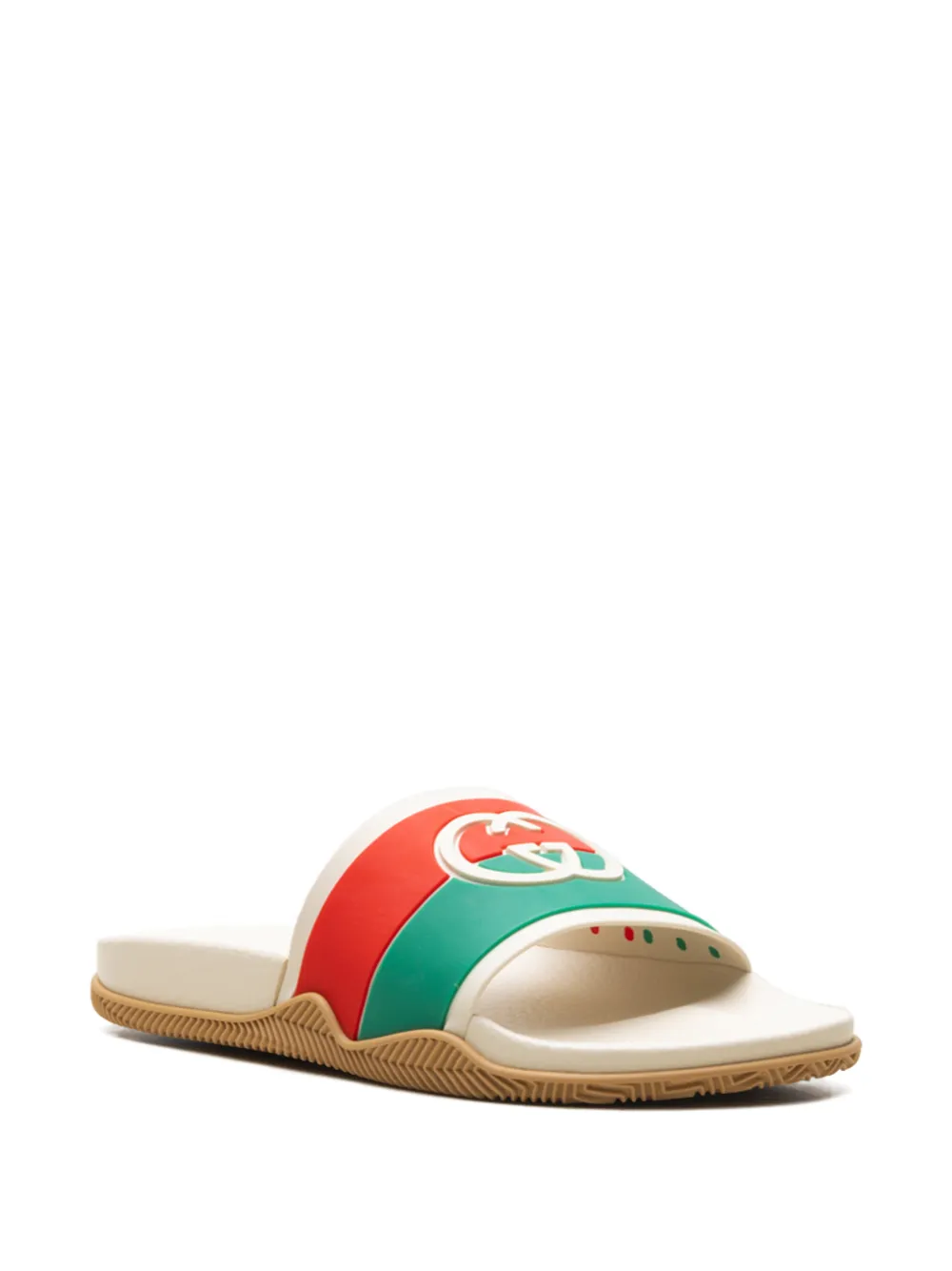 Gucci Interlocking G slides Beige