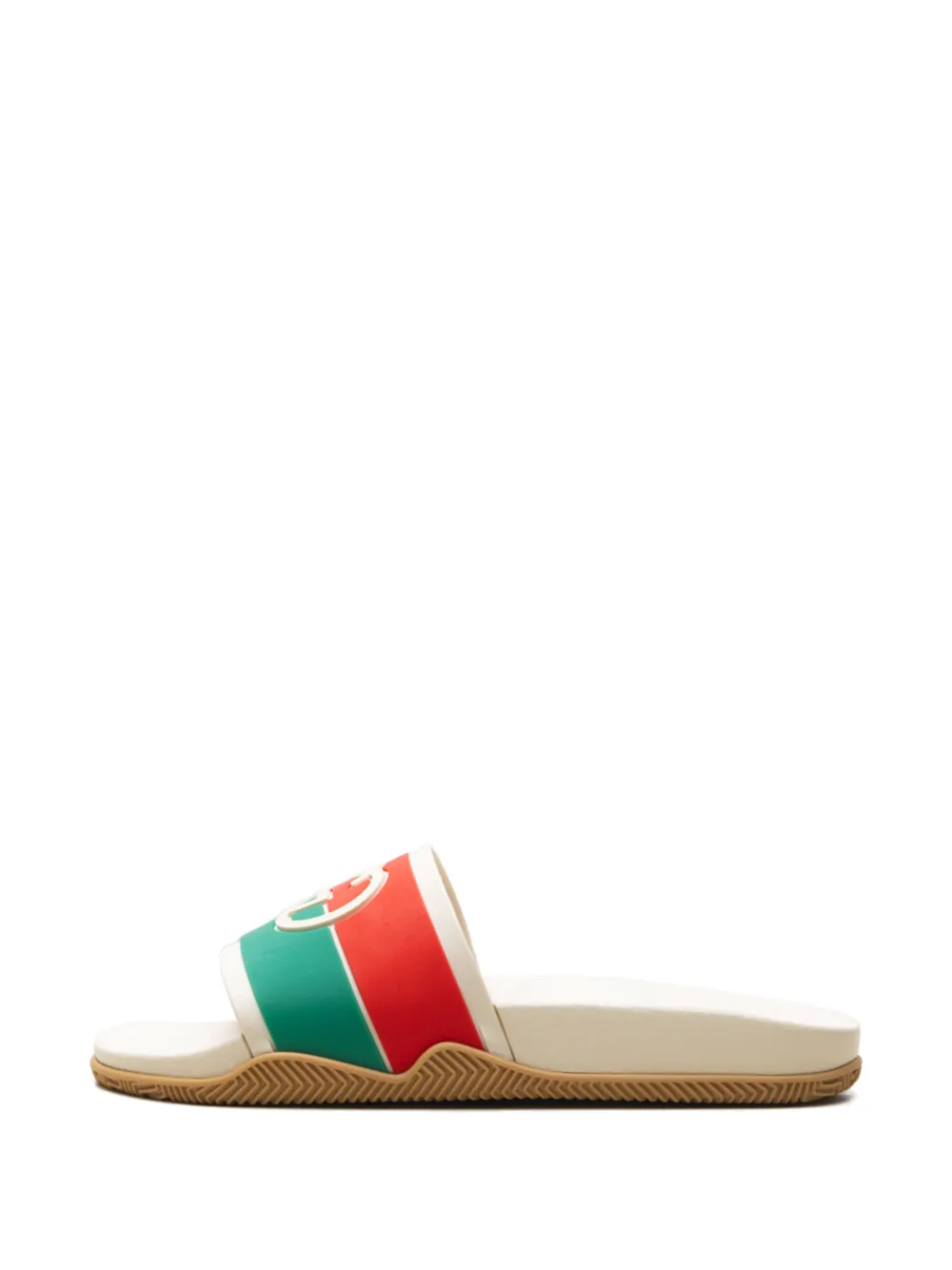 Gucci インターロッキングG サンダル | ニュートラル | FARFETCH JP
