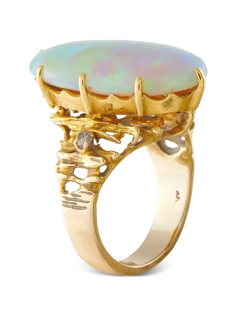 LB Exclusive opal cocktail ring