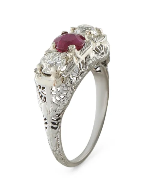 LB Exclusive ruby and diamond ring