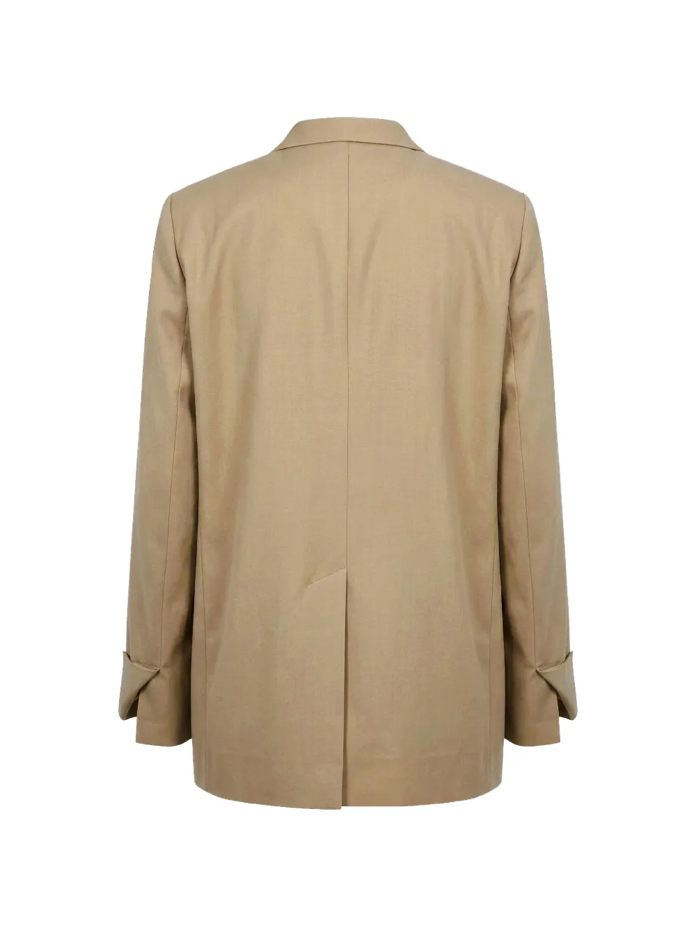 SA SU PHI Lauren peak-lapel jacket Beige