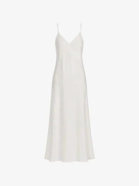 Eleventy spaghetti-strap V-neck maxi dress