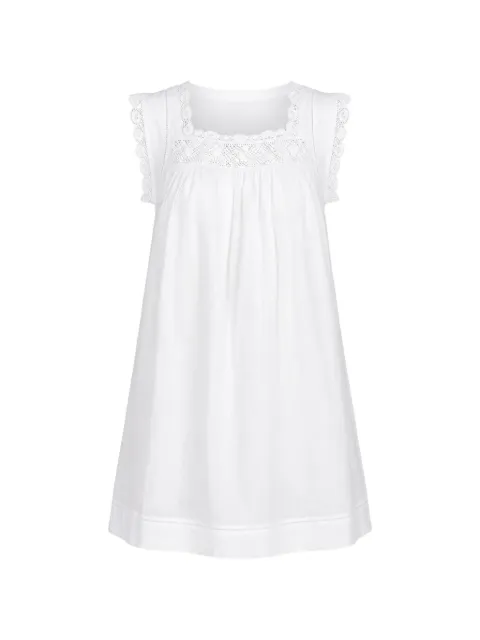 DÔEN Almadia lace-trim mini dress