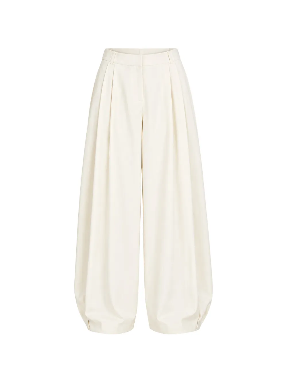 The Row Faustine pleated trousers - Toni neutri
