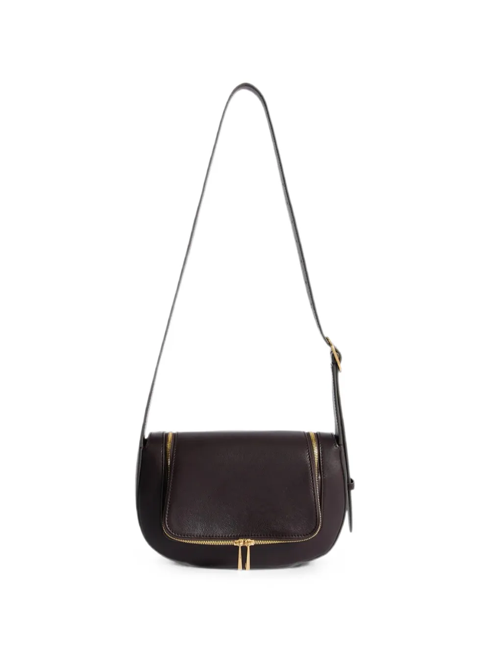 Anya Hindmarch Vere Leather Cross Body Bag in Purple, view 2