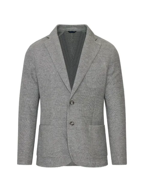 PATRICK ASSARAF single-breasted patch-pocket blazer