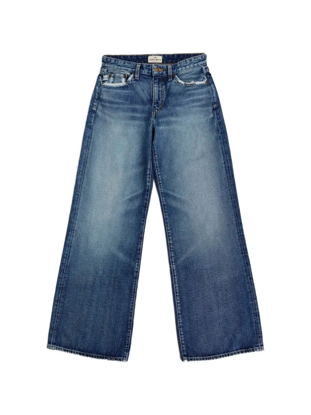 Antik Batik Ribcage Wide-leg Jeans In Blue