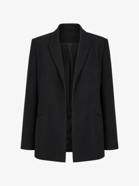 Dusan silk loose-fit blazer