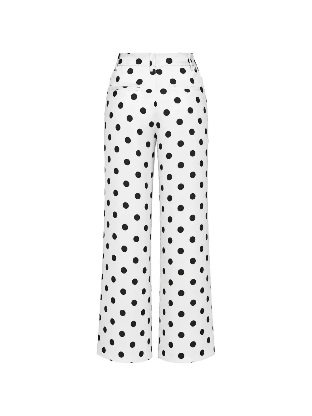 SA SU PHI Bogart broek met stippen Wit
