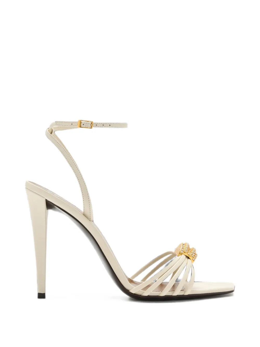 Giuseppe Zanotti Sunset sandalen verfraaid met kristallen Beige
