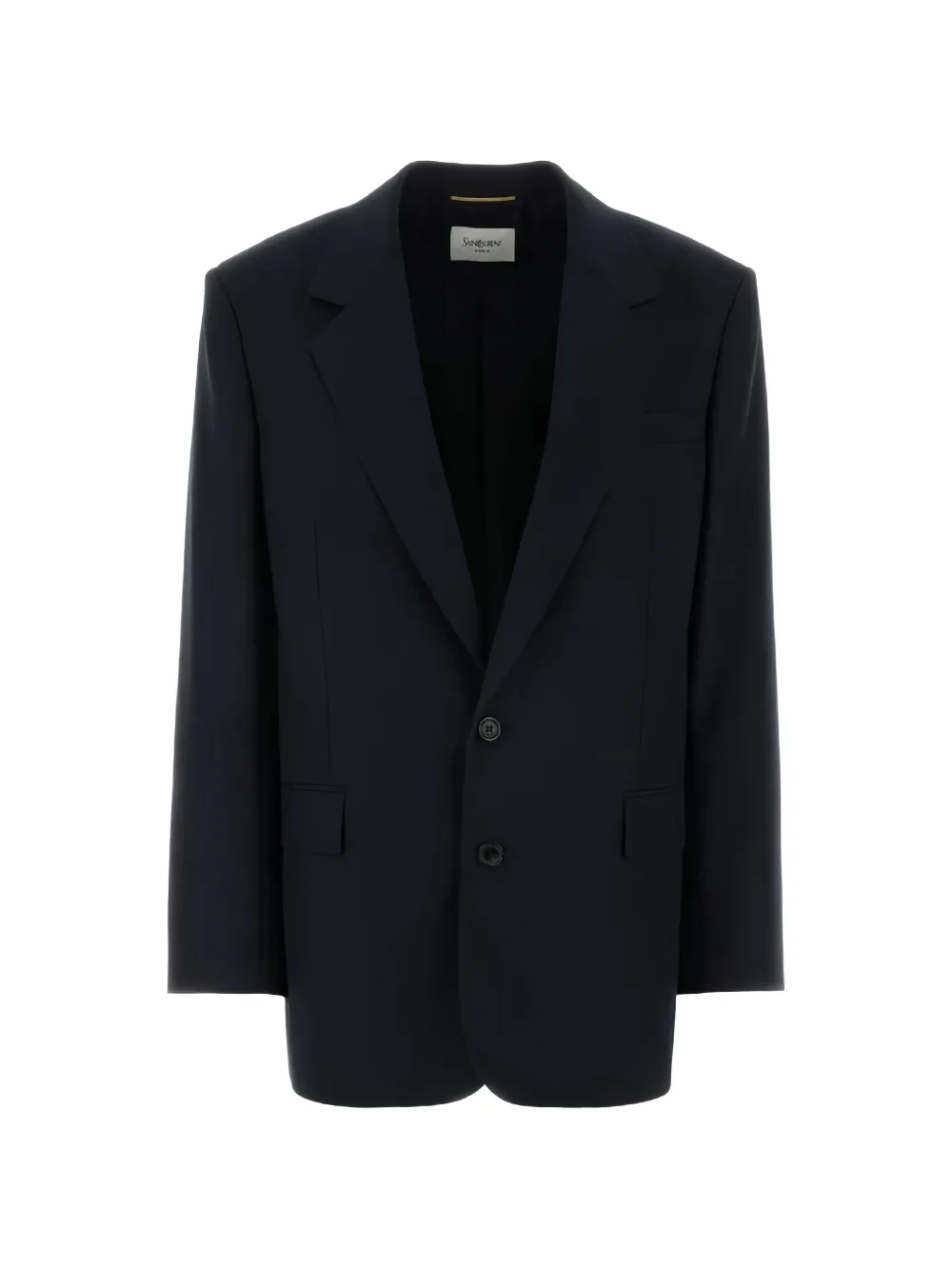 Saint Laurent single-breasted blazer - Blau