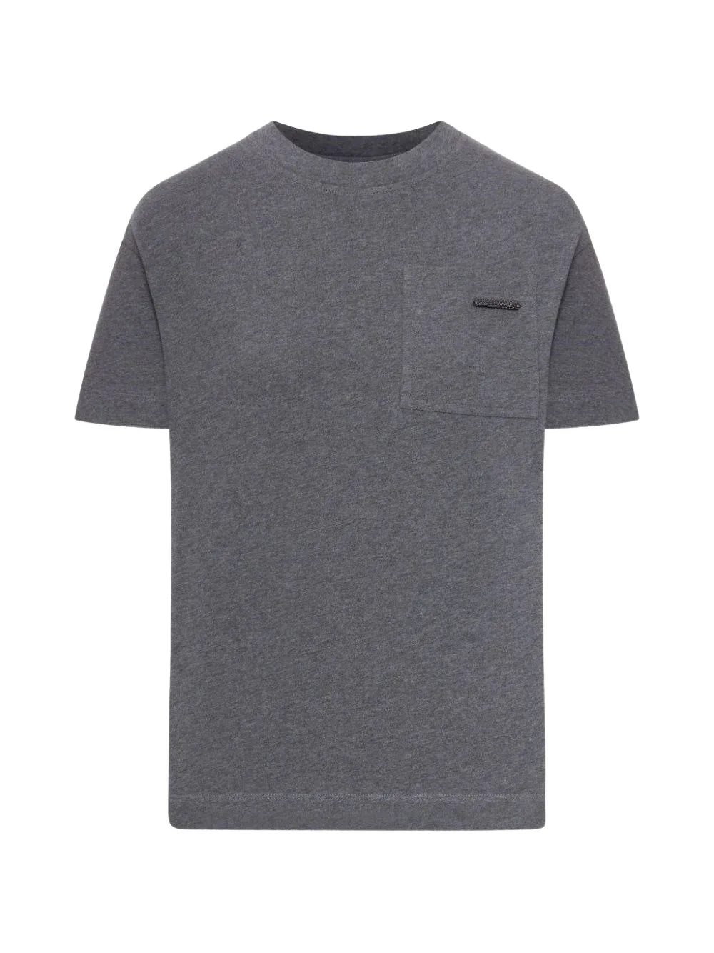 Brunello Cucinelli pocket-detail crew-neck T-shirt - Grigio