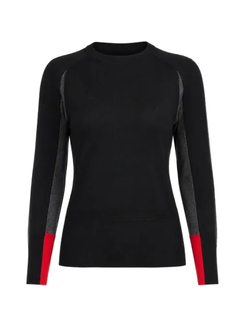 Shiro Sakai colour-block panelled sweater