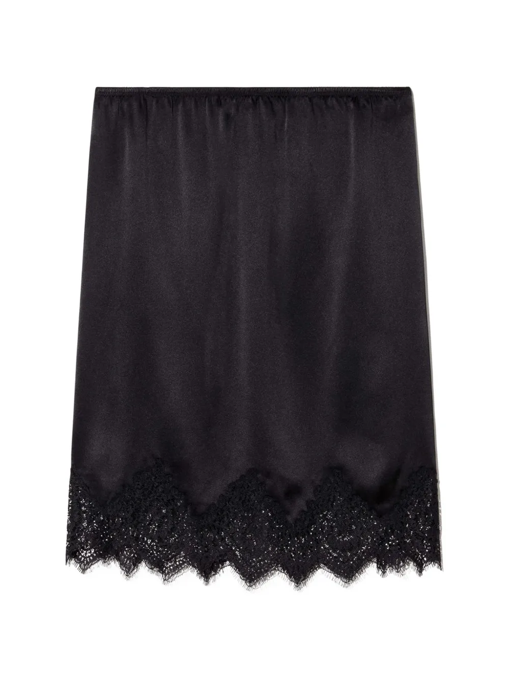 Nili Lotan Thea lace-trim mini skirt - Schwarz