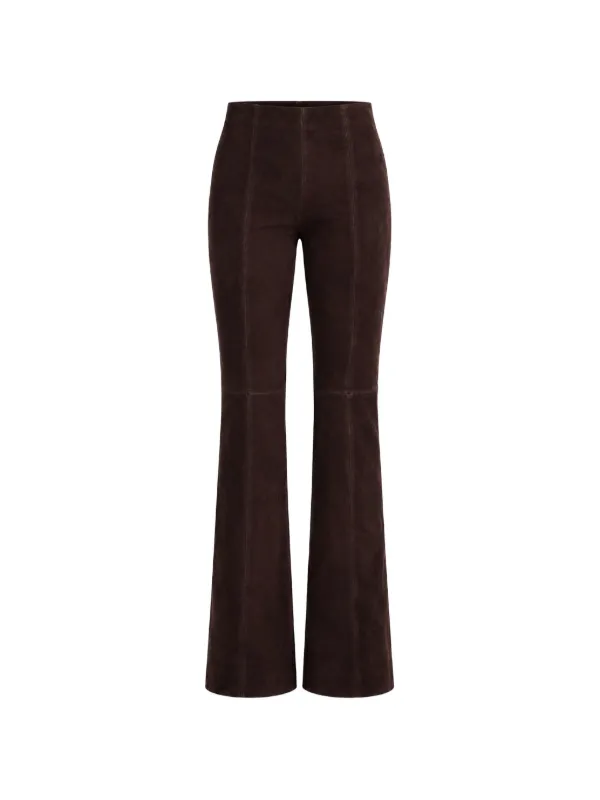 Stouls Gege Flared Trousers in Brown