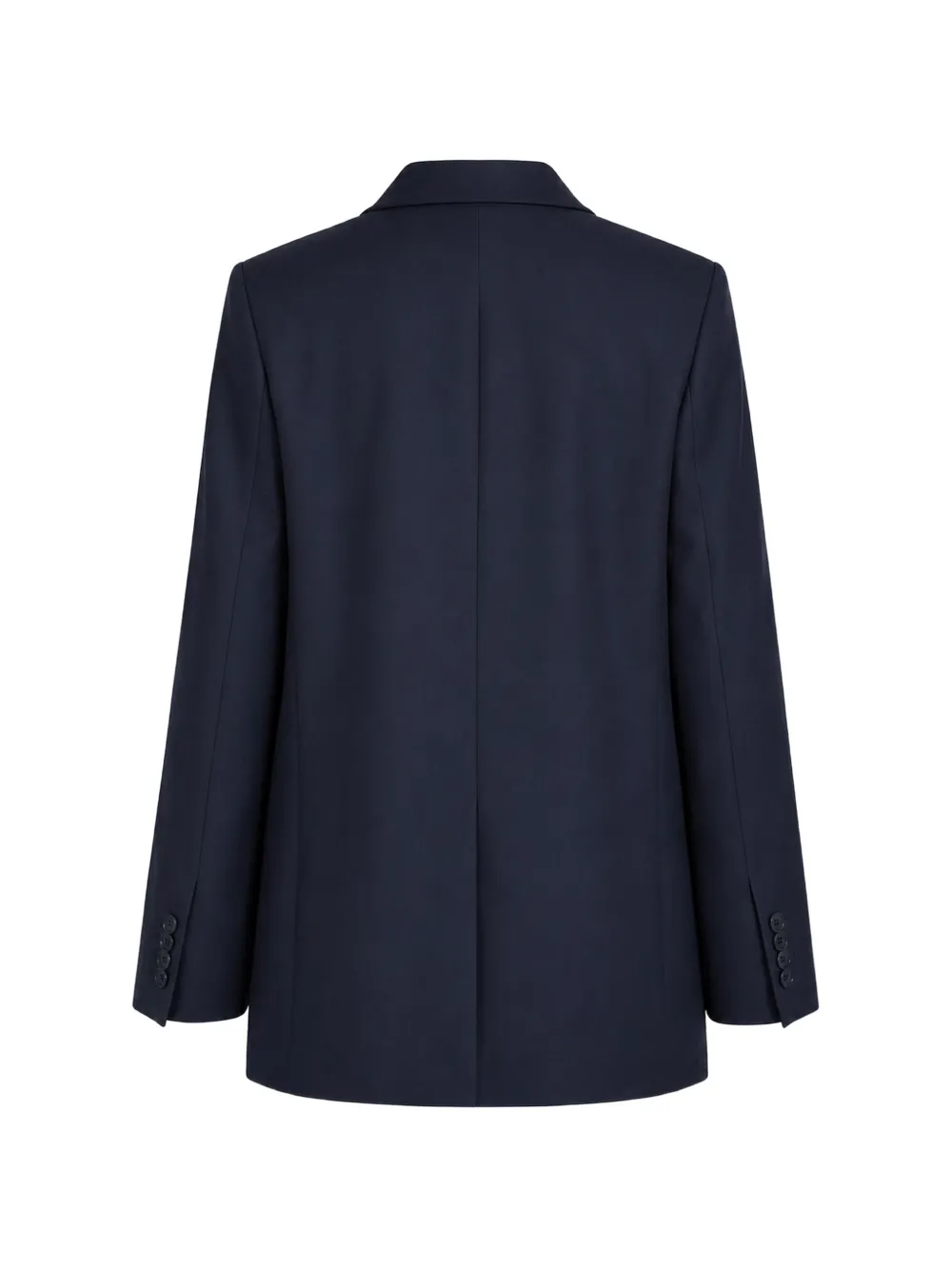 SA SU PHI Lauren peak-lapels blazer Blauw